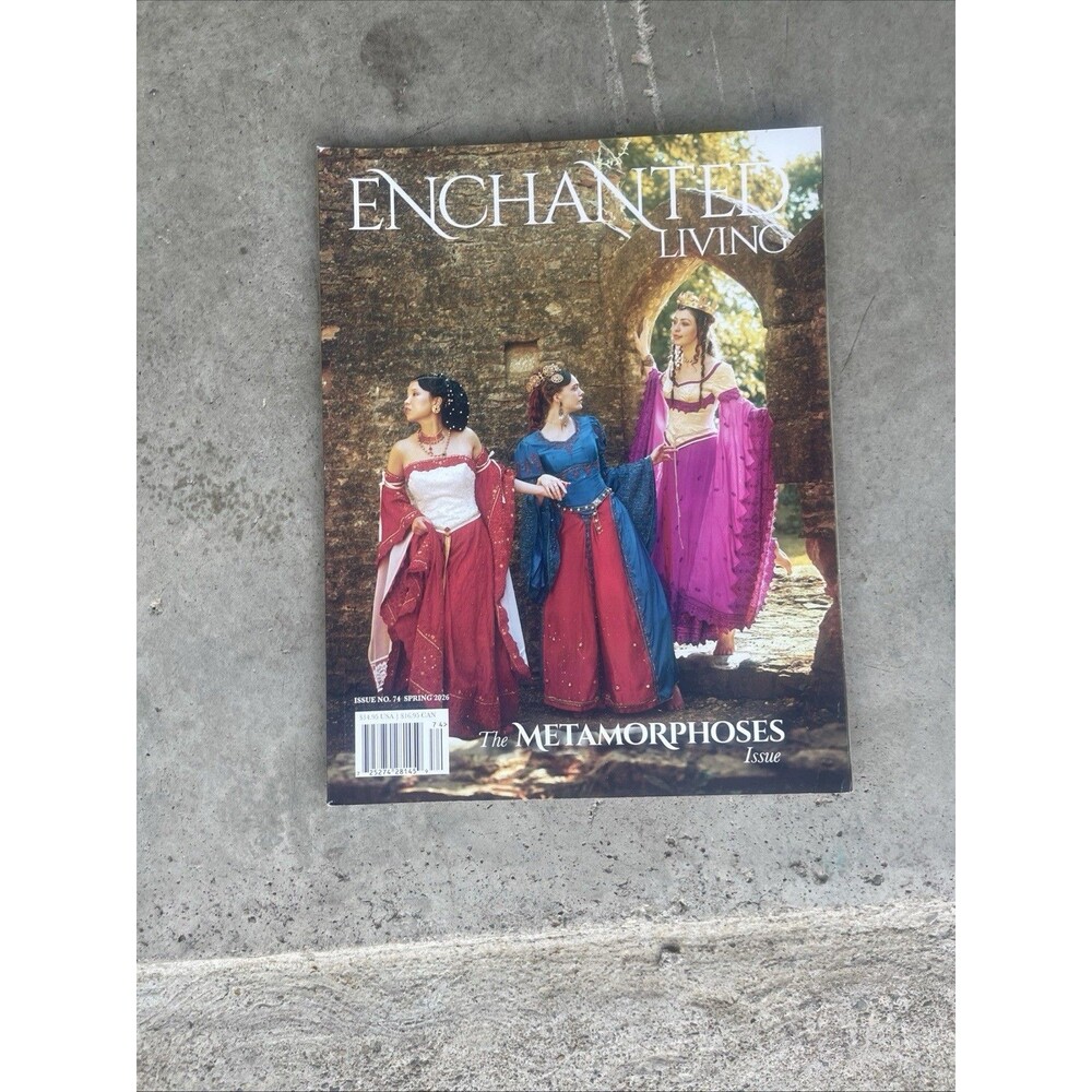 2026 ENCHANTED LIVING Magazine The METAMORPHOSES Spring Issue No. 74 WITCH n RED